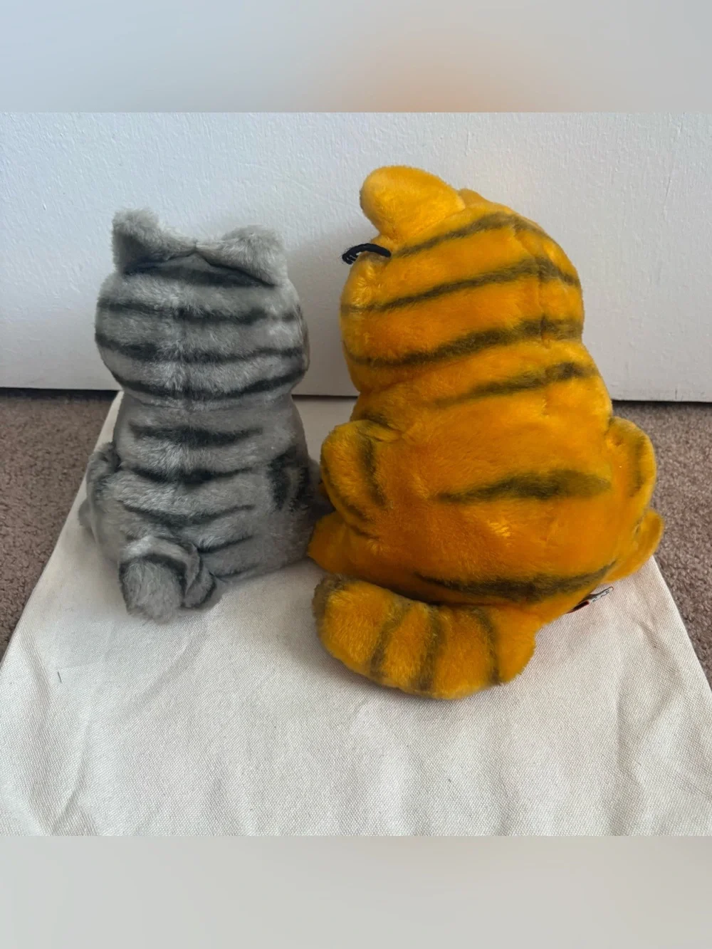 VTG Dakin Garfield & Nermal Plush Stuffed Animal 1983 ~8” Tall